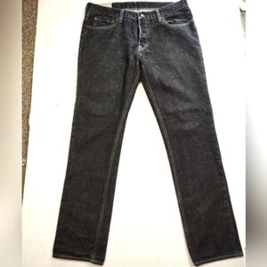 Hollister Mens Straight Leg Jeans Dark Blue Denim 36W x 32L NWOT